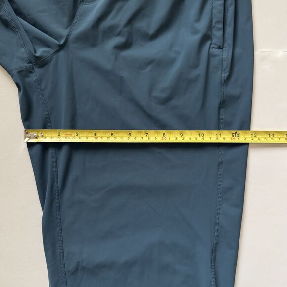 Lululemon Men’s Performance Pant Blue Black Drawstring Waist & Hem *Flaw - Picture 9 of 15